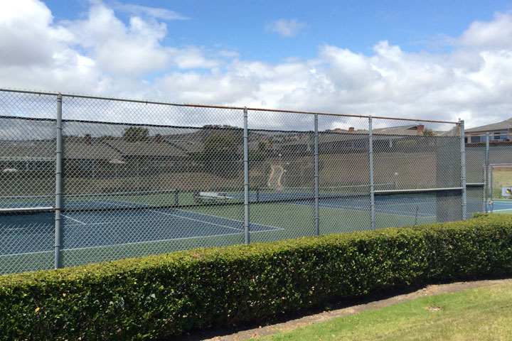 Seascape Community Tennis Courts in San Clemente, California